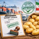 مراحل گرفتن مجوز صادرات سیب زمینی از ایران (راهنمای کامل و کاربردی)
